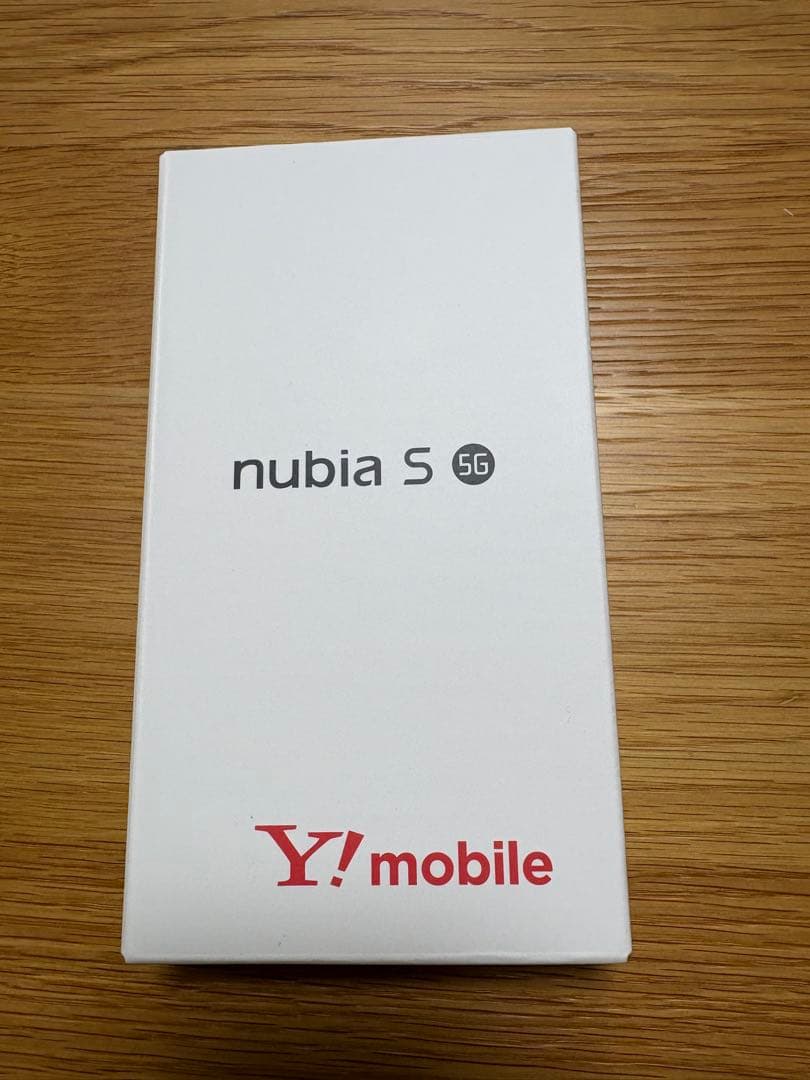 【新品未使用】nubia S 5G ライトパープル　 Y!mobile