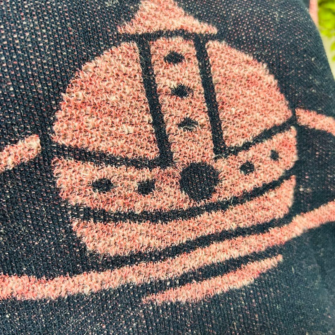 Vivienne Westwood クロップドニット リネン　長袖　オーブ