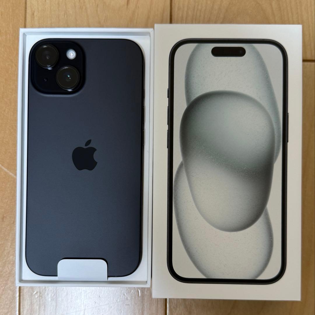 【新品未使用】iPhone15 128GB ブラック　Black