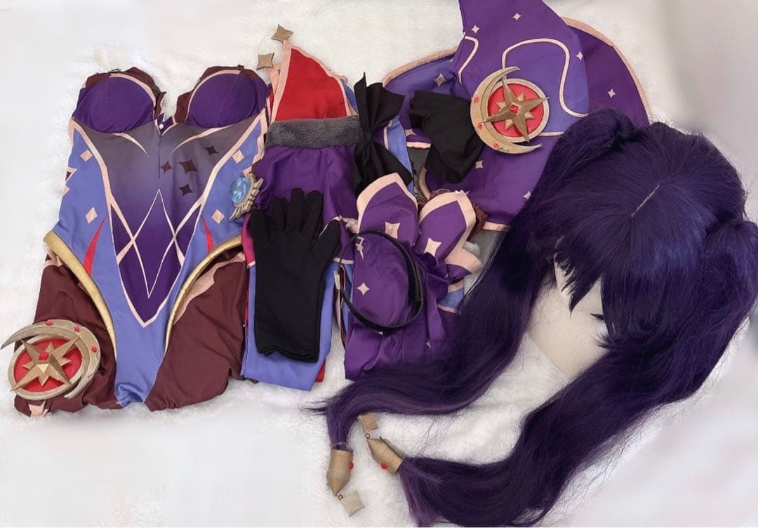 原神 モナ コスプレ 衣装 ウィッグ