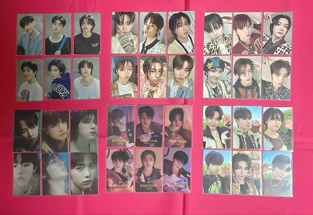 BOYNEXTDOOR ボイネク　ボネクド トレカセット japan限定