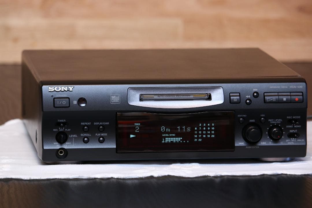 SONY MDS-S39 MDデッキ　MDプレイヤー/レコーダー　日本製　完動品
