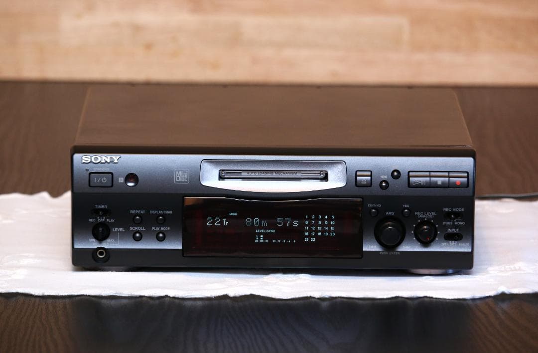 SONY MDS-S39 MDデッキ　MDプレイヤー/レコーダー　日本製　完動品
