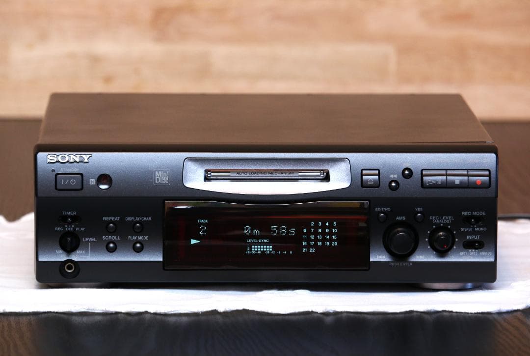 SONY MDS-S39 MDデッキ　MDプレイヤー/レコーダー　日本製　完動品