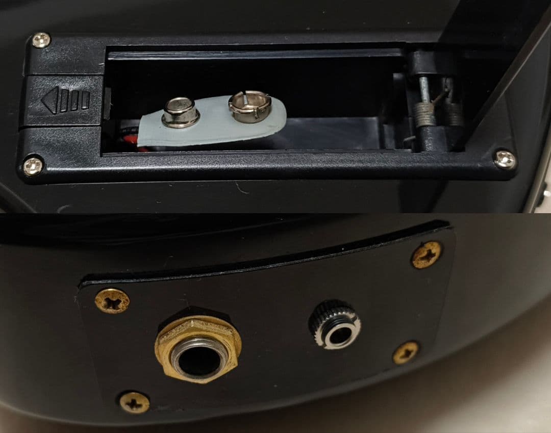 【美品】ZO-3C ブラック アンプ内蔵ミニギター ヘッドフォン端子付 ぞうさん