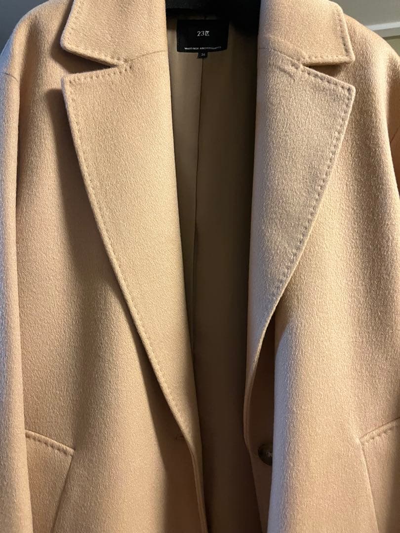 キャメル系 チェスターコート サイズ36