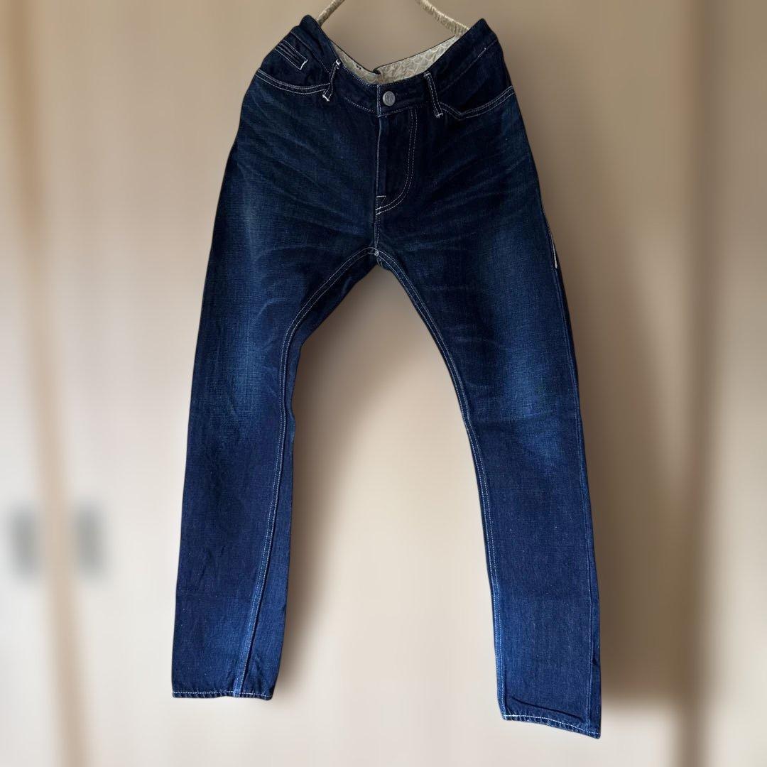 ミナペルホネン オールウェイズ スリムデニムパンツ 38