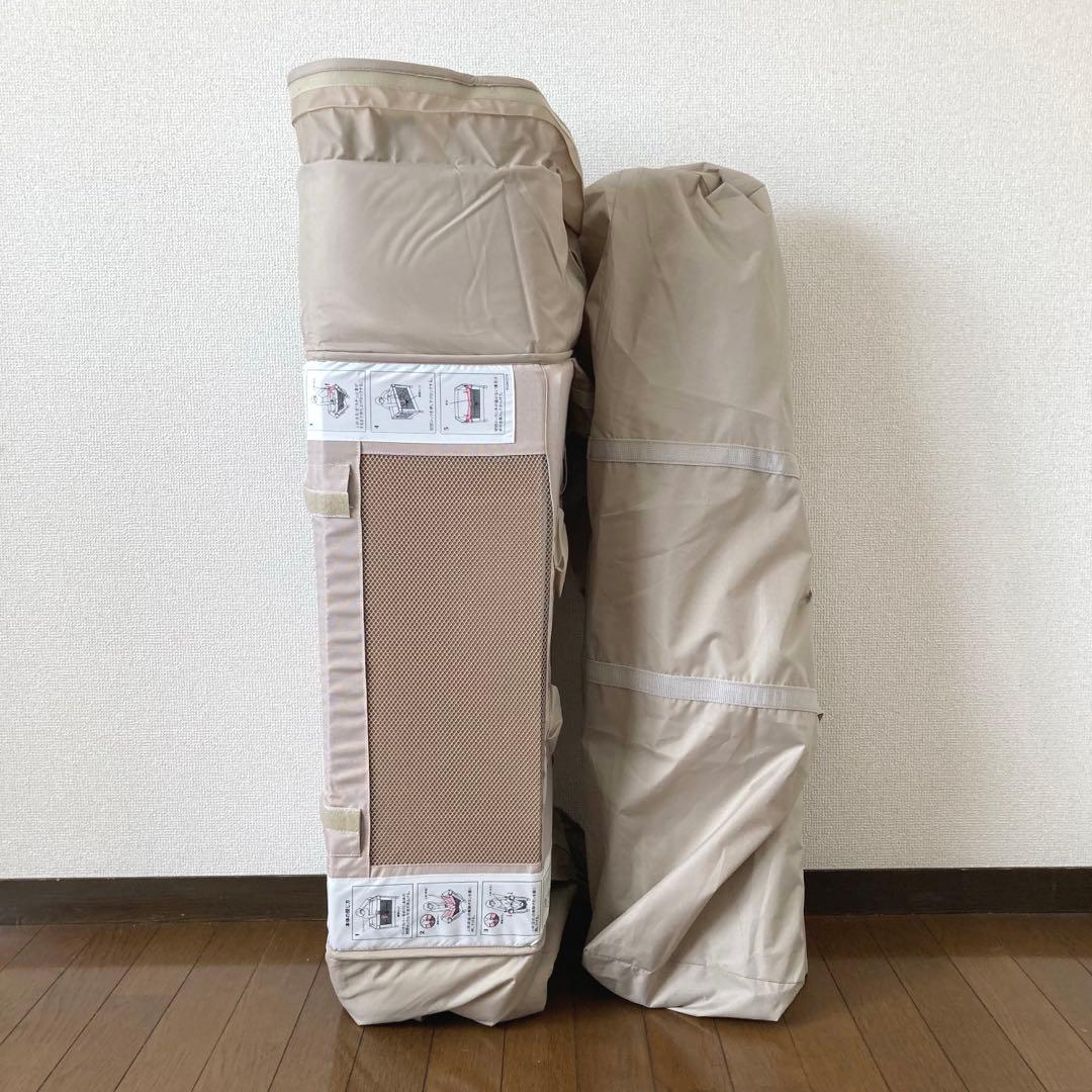 美品　アップリカ ココネルエアー ベビーベッド サークル　66047