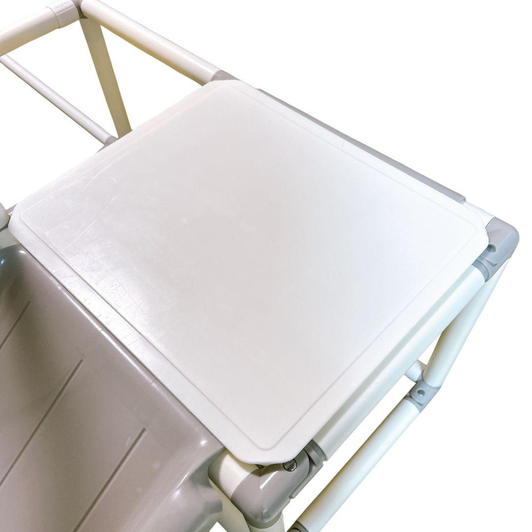 野中製作所 おりたたみ わんぱくスライダージム ブランコ付DX グレーホワイト