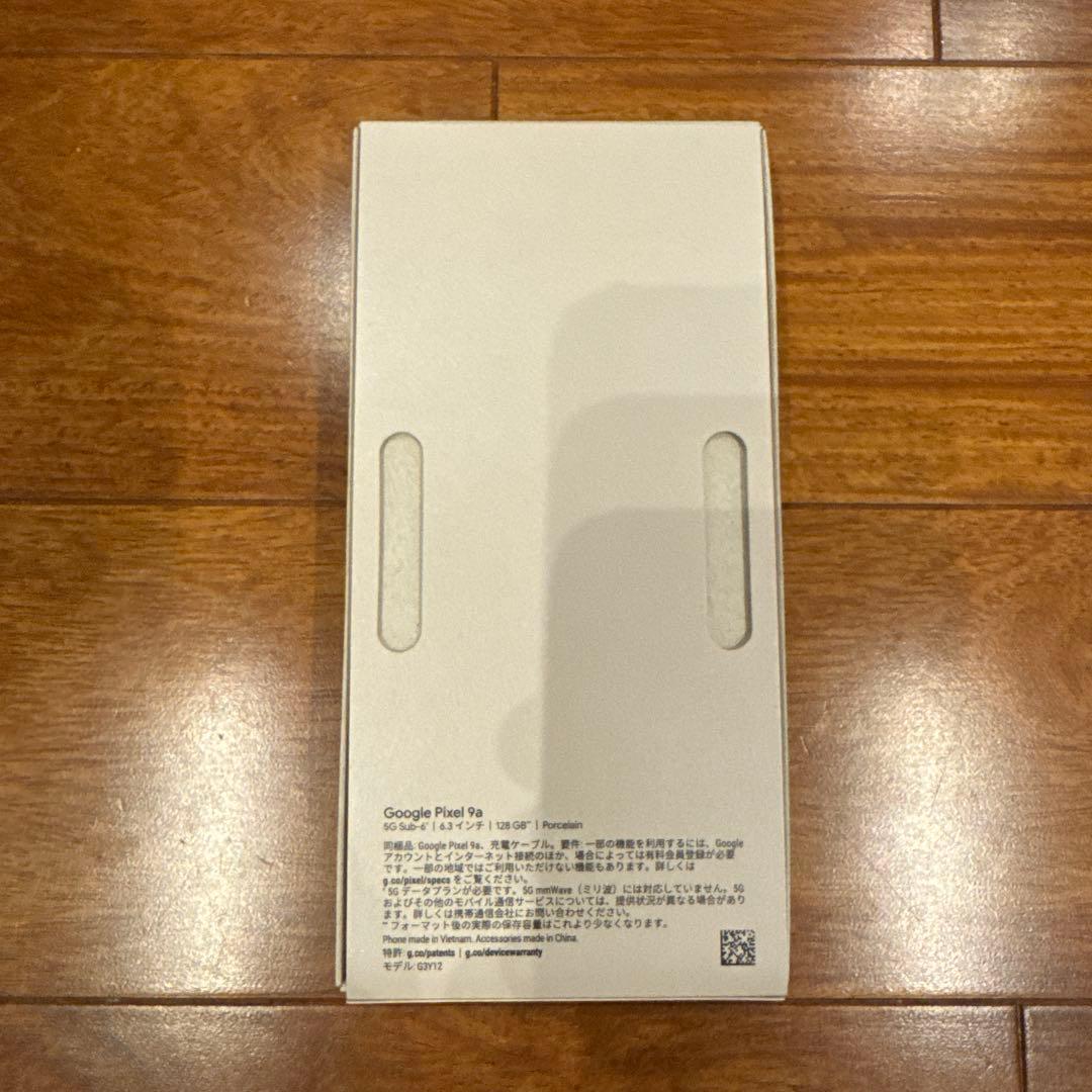 新品未使用 Google Pixel 9a 128gb 白 本体