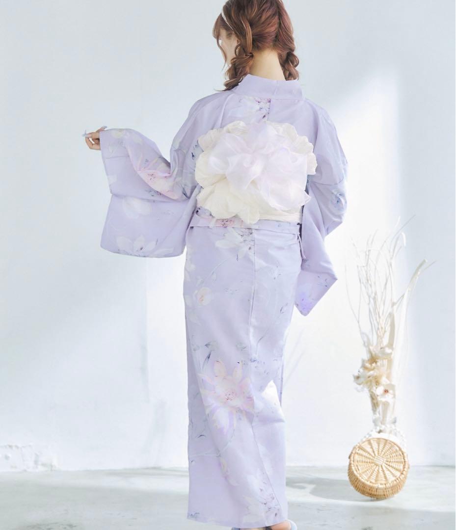 Sugar nine 浴衣 セット ライラック むらさき 紫 パープル