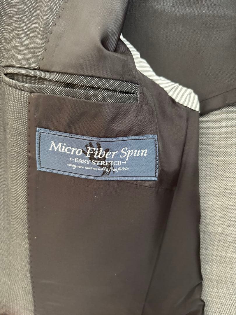 ザ・スーツカンパニー セットアップ ストレッチスーツ ダークグレー あずき