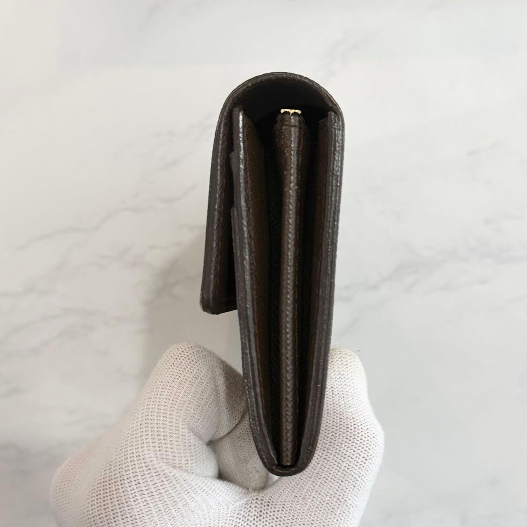 超美品　ルイヴィトン ダミエ ポルトフォイユサラ 長財布　人気