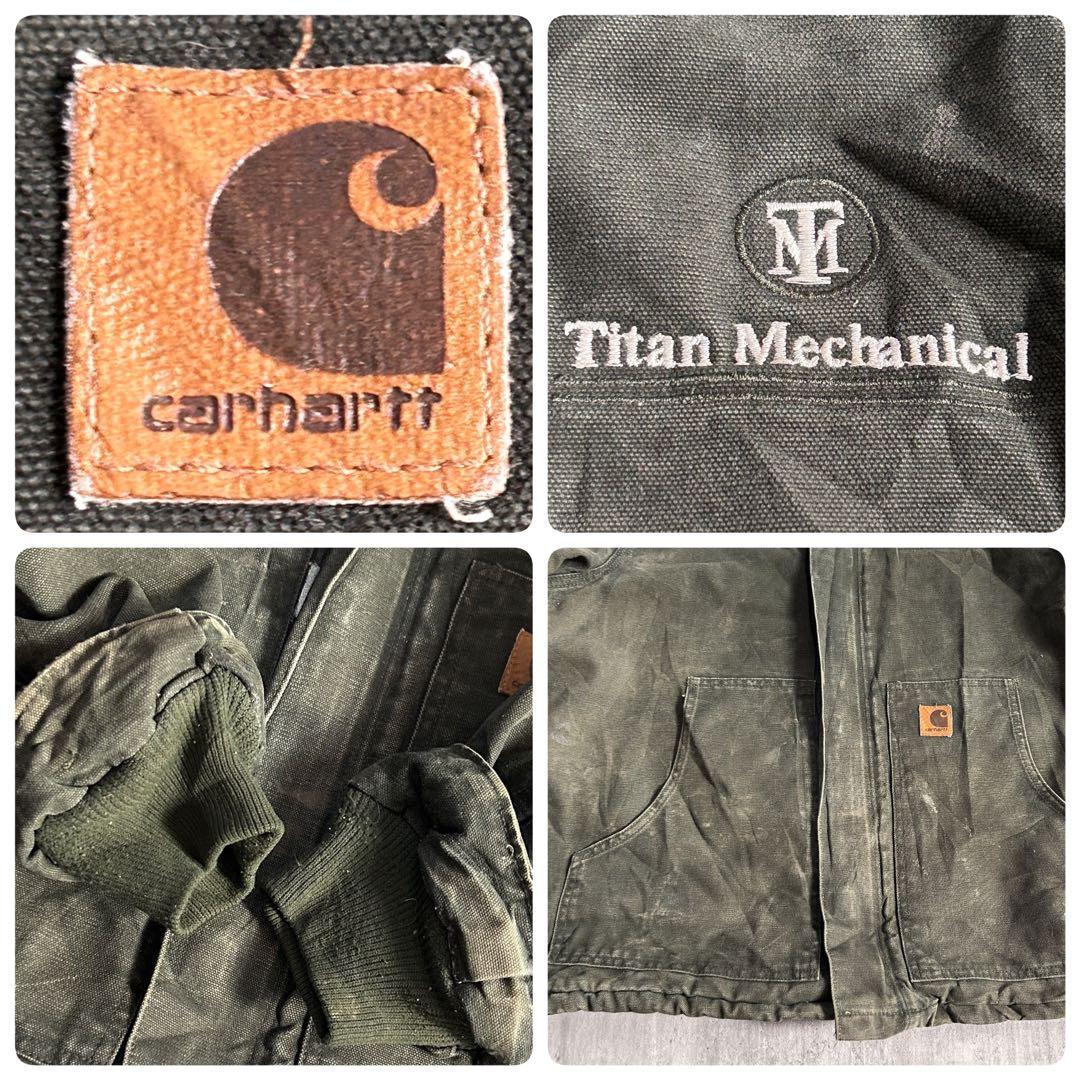 O447 カーハート J22 MOS モスーグリン デトロイト XL 短丈