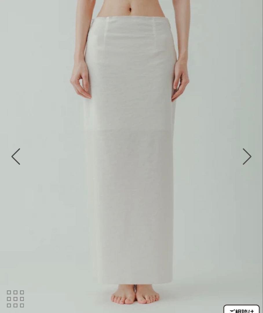 【ё BIOTOP】sheer tight skirt