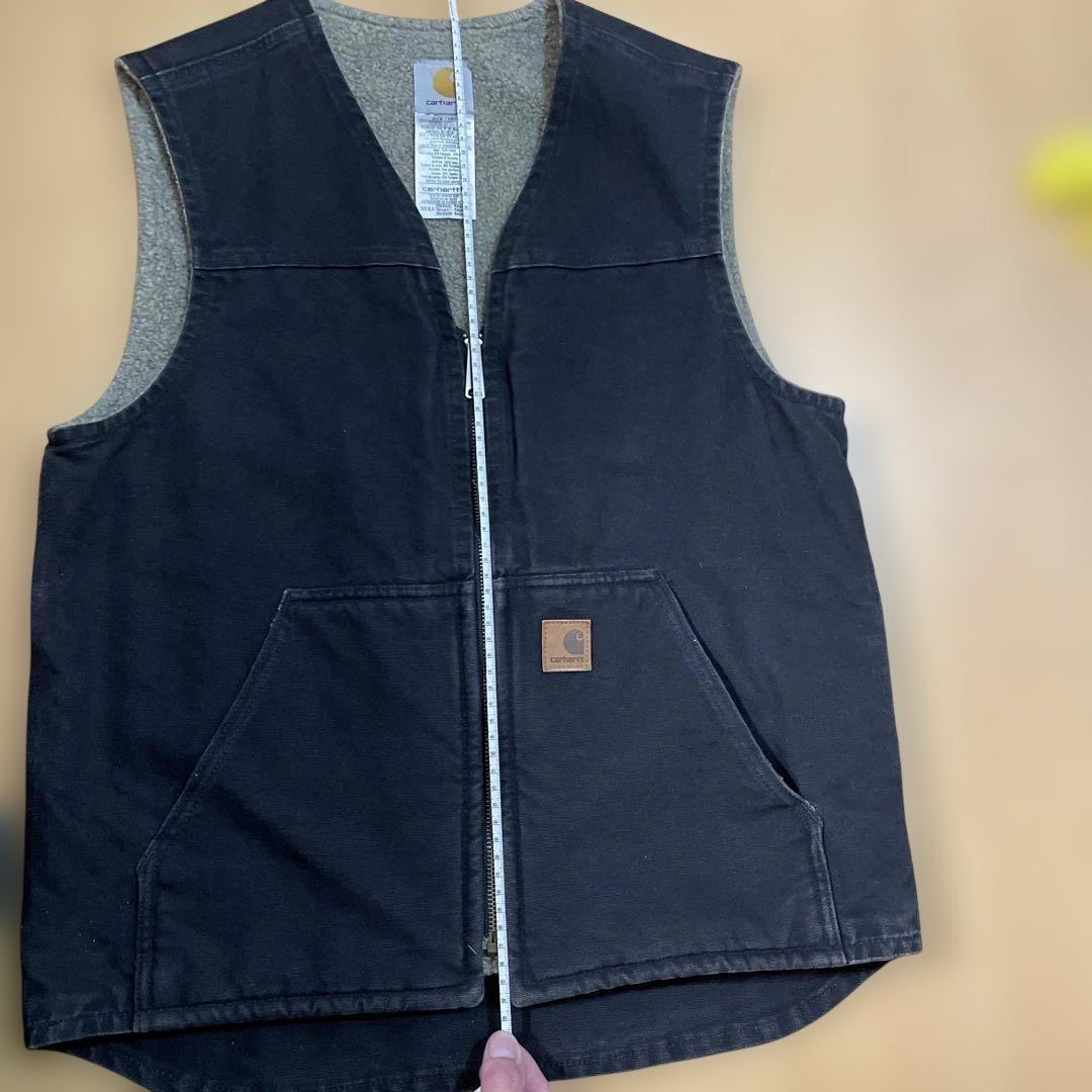 Carhartt ブラックベスト M ヴィンテージ　古着　ダックベスト