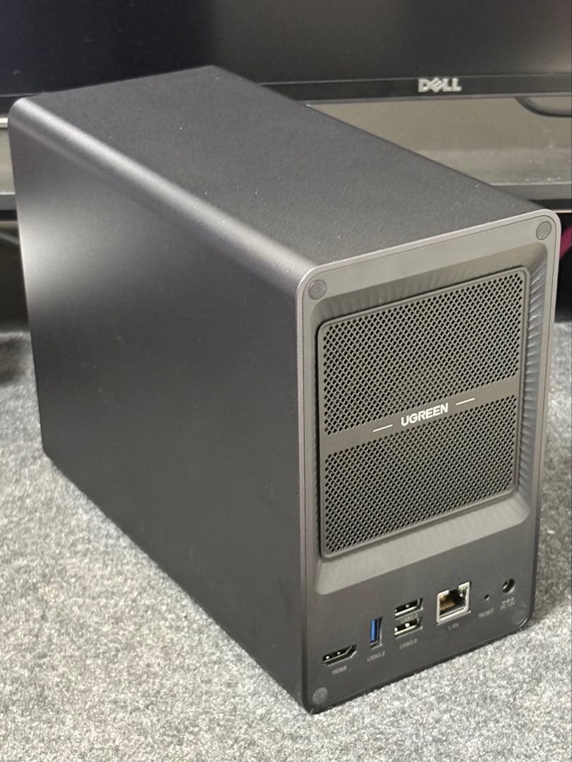 UGREEN NASync DXP2800 2ベイ + 4TB HDD