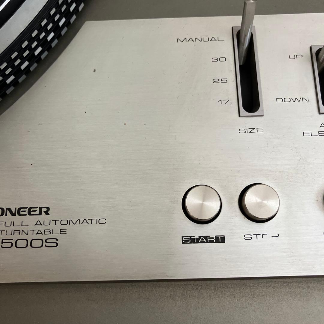 【希少】パイオニア PL-A500S レコードプレーヤー ターンテーブル