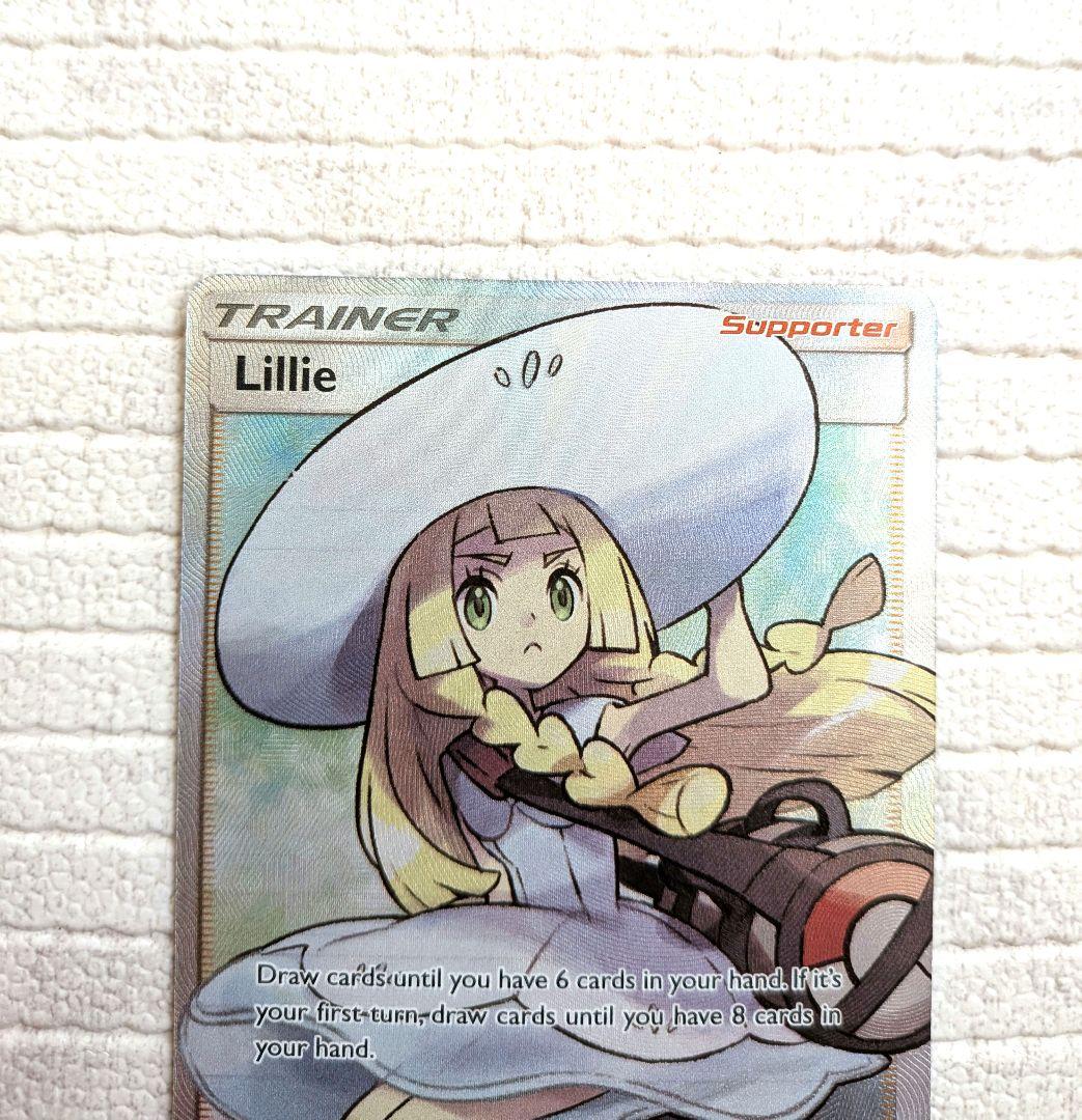 ポケカ　帽子　リーリエSR コレクションムーン 海外　英語