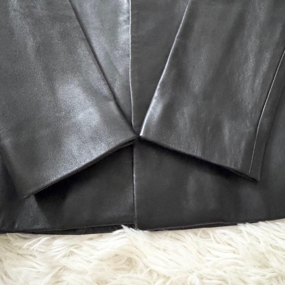 新品未使用✨タグ付 ANAYI ライダース レザージャケット ラムレザー 38