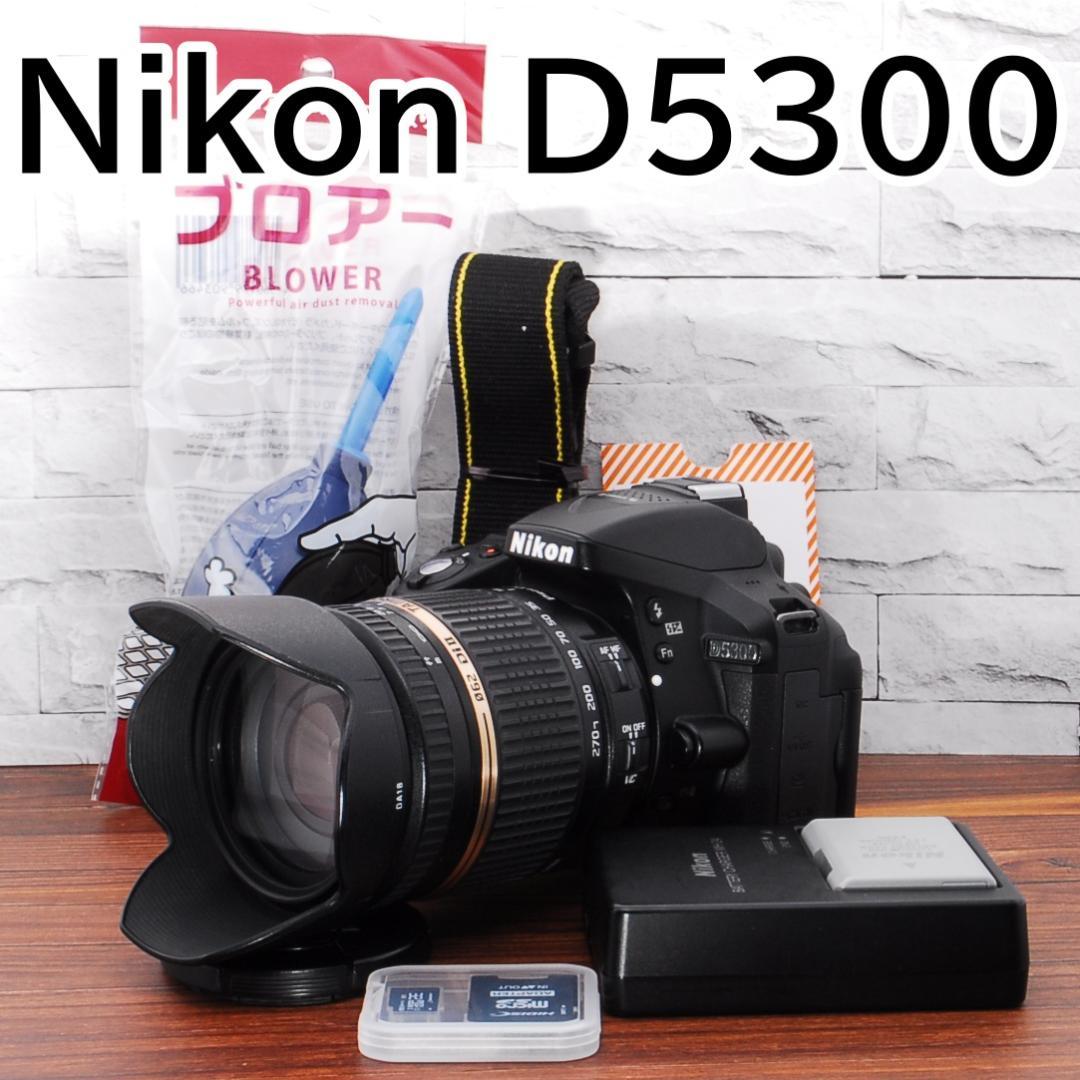 ✨超万能レンズ 初心者向け機種✨Nikon D5300レンズセット