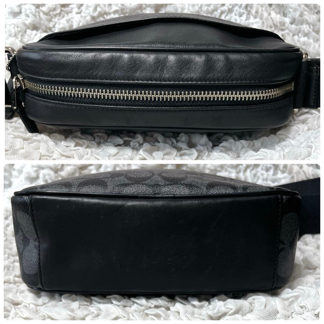 美品✨COACH コーチ シグネチャー フライトバッグ クロスボディ 斜め掛け