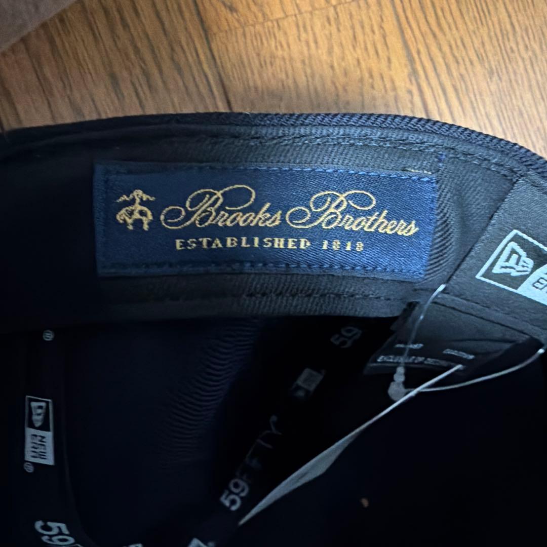 帽子 7 7/8 NEWERA Brooks Brothers 59FIFTY
