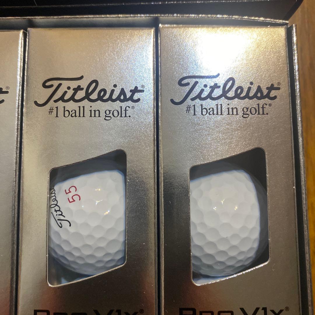 Titleist Pro V1 & Pro V1x ゴルフボールセット
