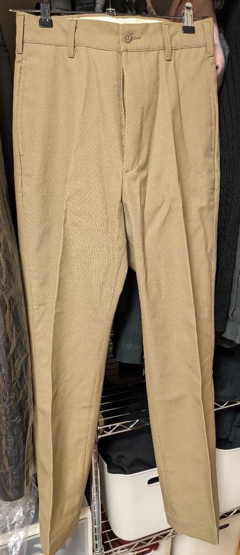 【THE SHINZONE】新品未使用/ハイウエストチノパンツ/ベージュ/34