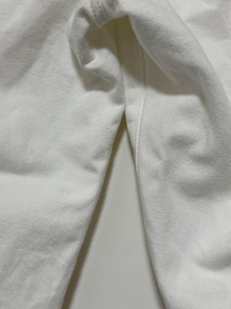 希少！ミナペルホネン always ロールアップ ホワイトデニム 40