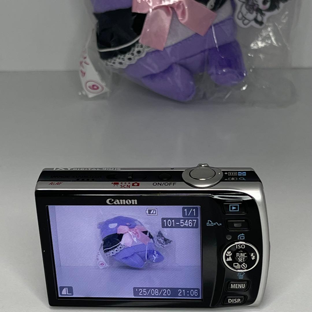 【CCDセンサー】Canon IXY 910 IS シルバー　オールドコンデジ