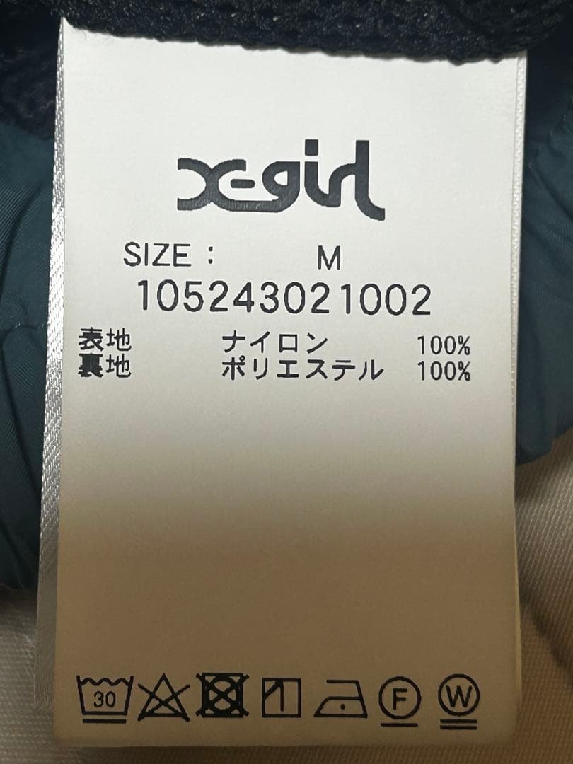 X-girl エックスガール 3WAY BICOLOR JACKET