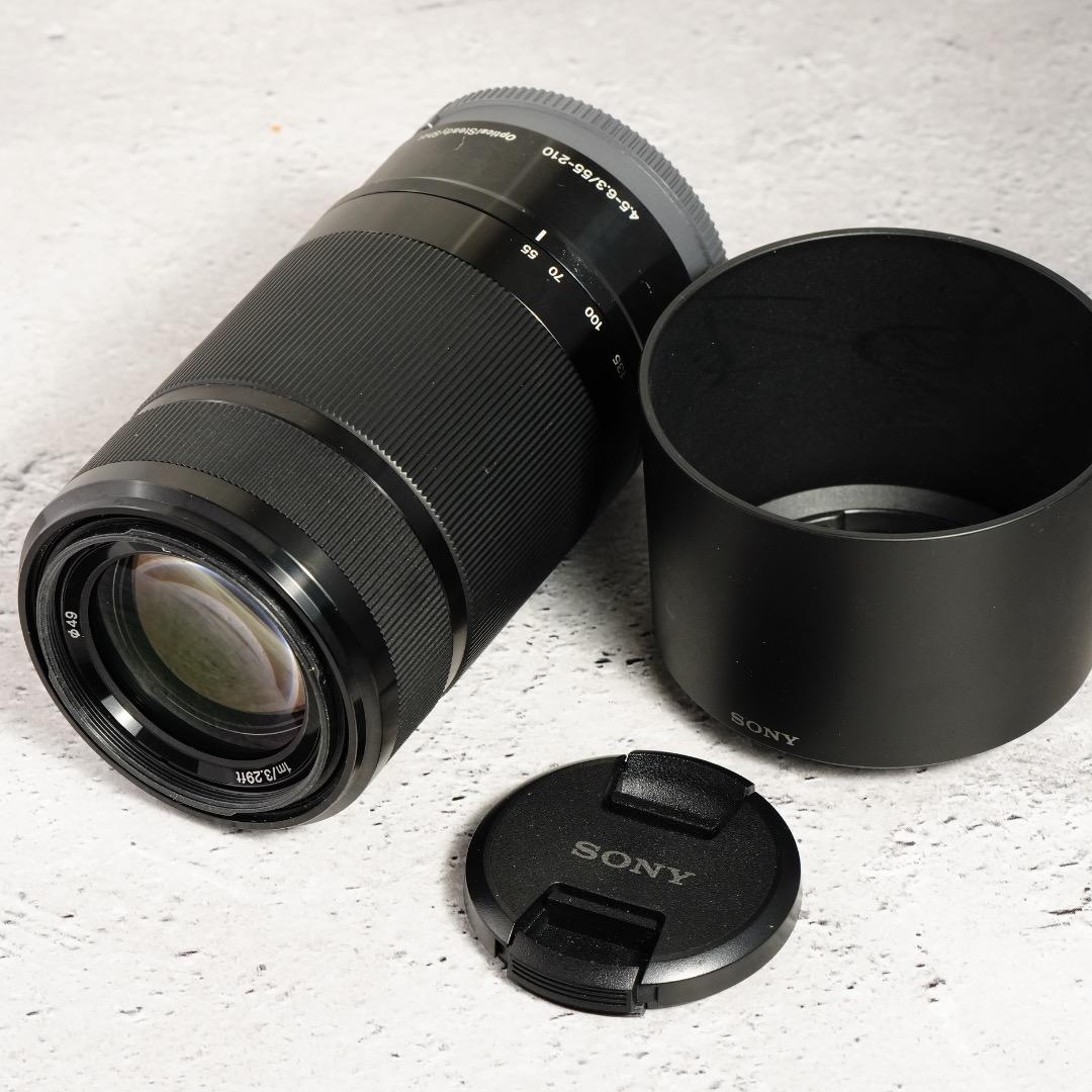 【運動会・スポーツに】SONY 望遠ズームレンズ SEL55210 183