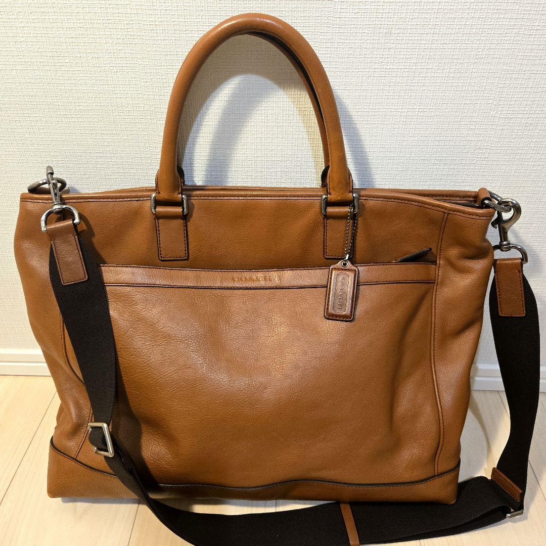 【COACH（元値50,000→8,000円）】 ビジネストートバッグ