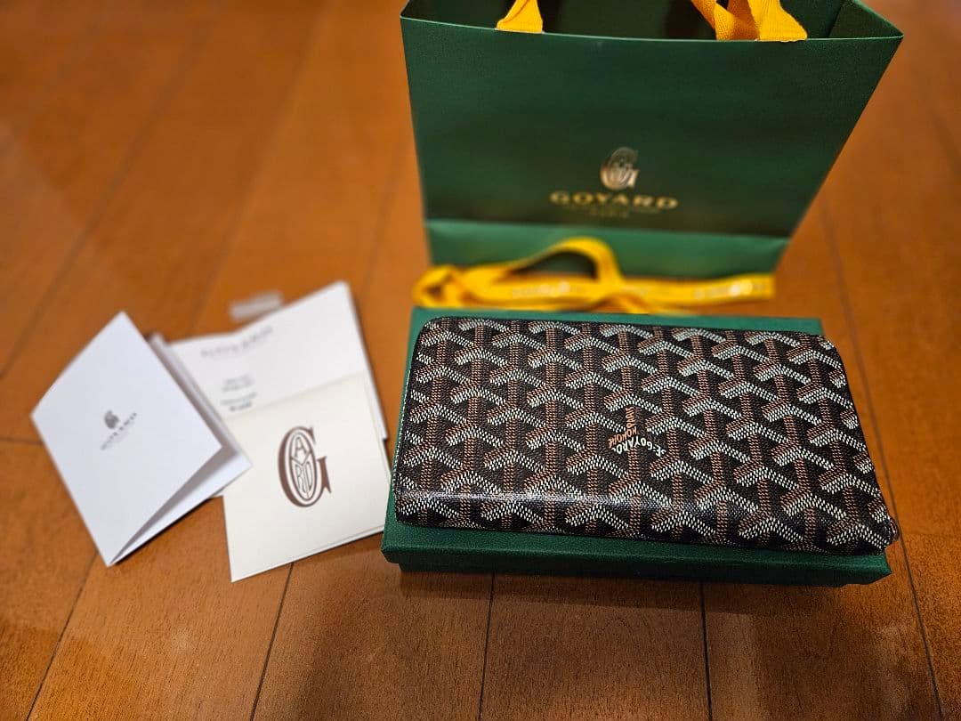 GOYARD　ゴヤール　マティニョン　GM　長財布　ウォレット　黒　ブラック