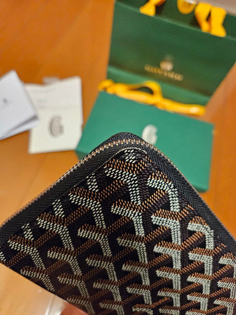 GOYARD　ゴヤール　マティニョン　GM　長財布　ウォレット　黒　ブラック