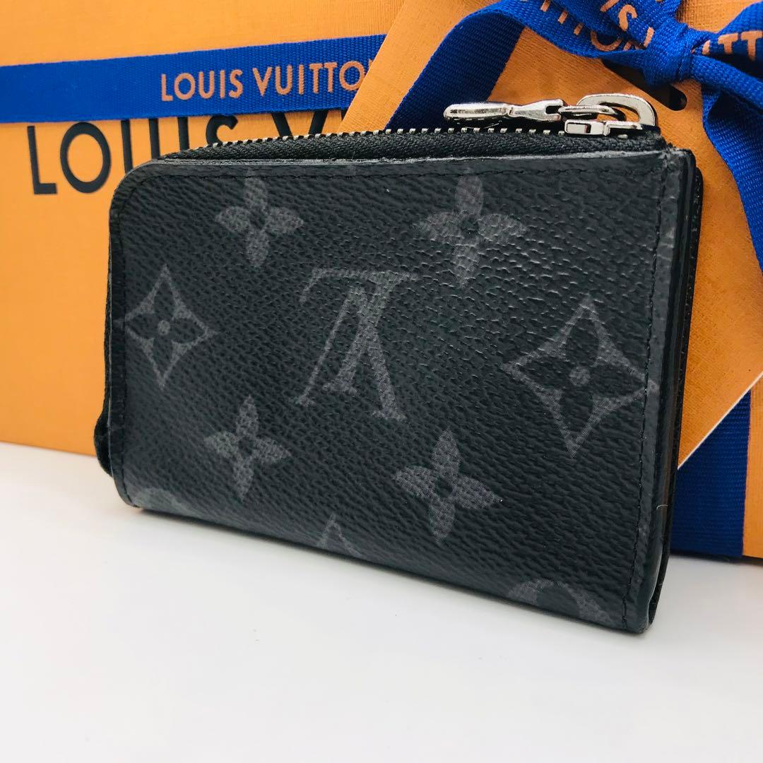 ルイヴィトン✨モノグラム エクリプス ポルト モネ ジュール パース 希少