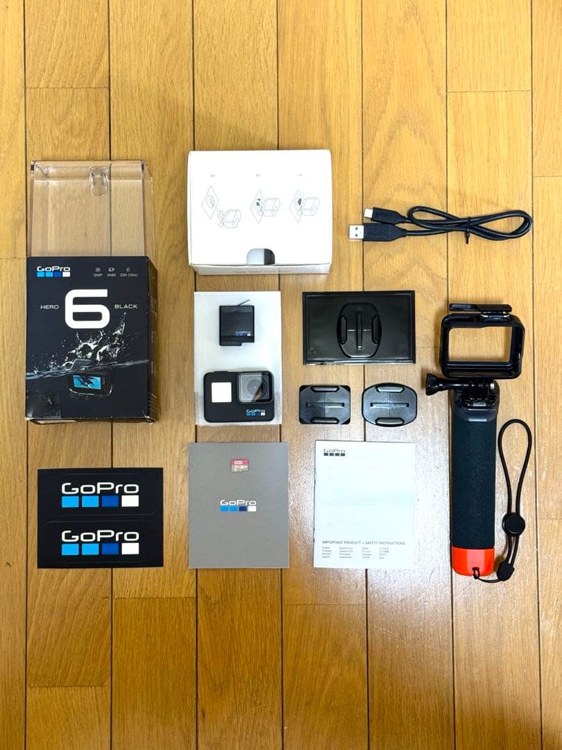 GoPro HERO6 Black アクションカメラ フルセット