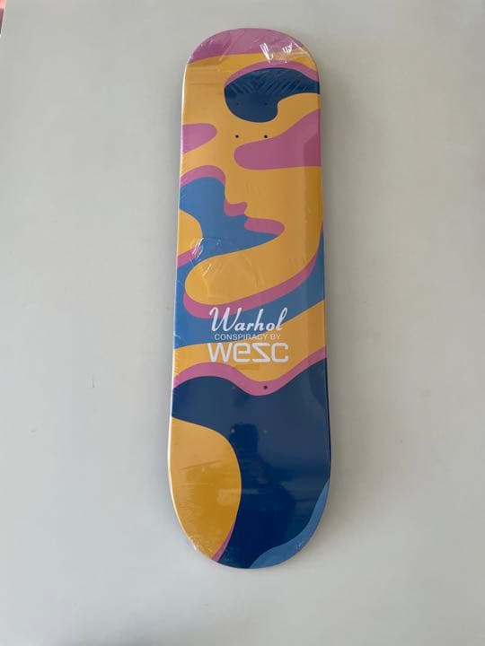 Andy Warhol x WeSC 限定スケートボート未使用！