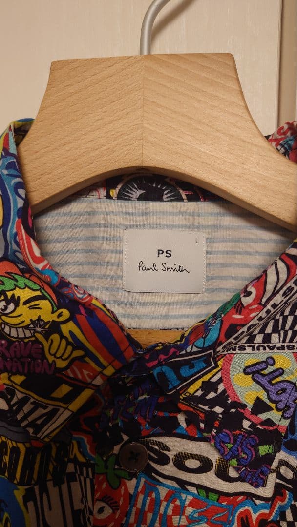 ぐ*G様 Paul Smith PS カラフル長袖シャツ サイズL