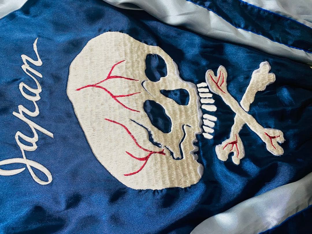 美品 テーラー東洋 ２面用 スカル 龍 スカジャン unisex vintage