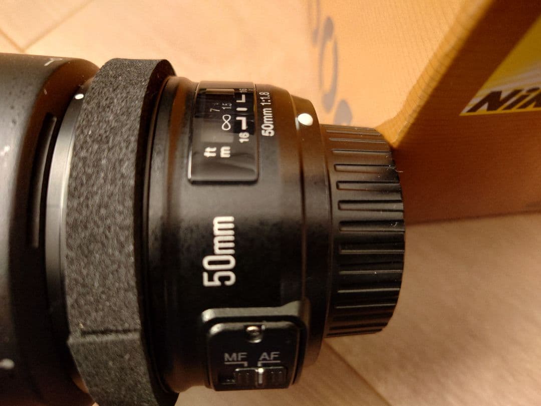 Nikon D7500一眼レフ　レンズ2本付（単焦点レンズ、ズームレンズ）