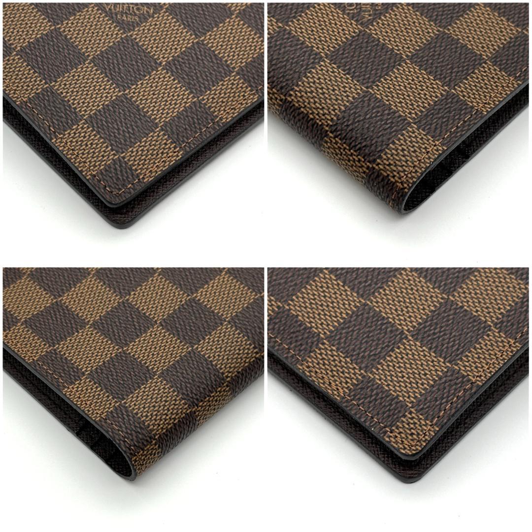 【超極美品】ルイヴィトン　ダミエ　ポルトフォイユブラザ　メンズ　長財布