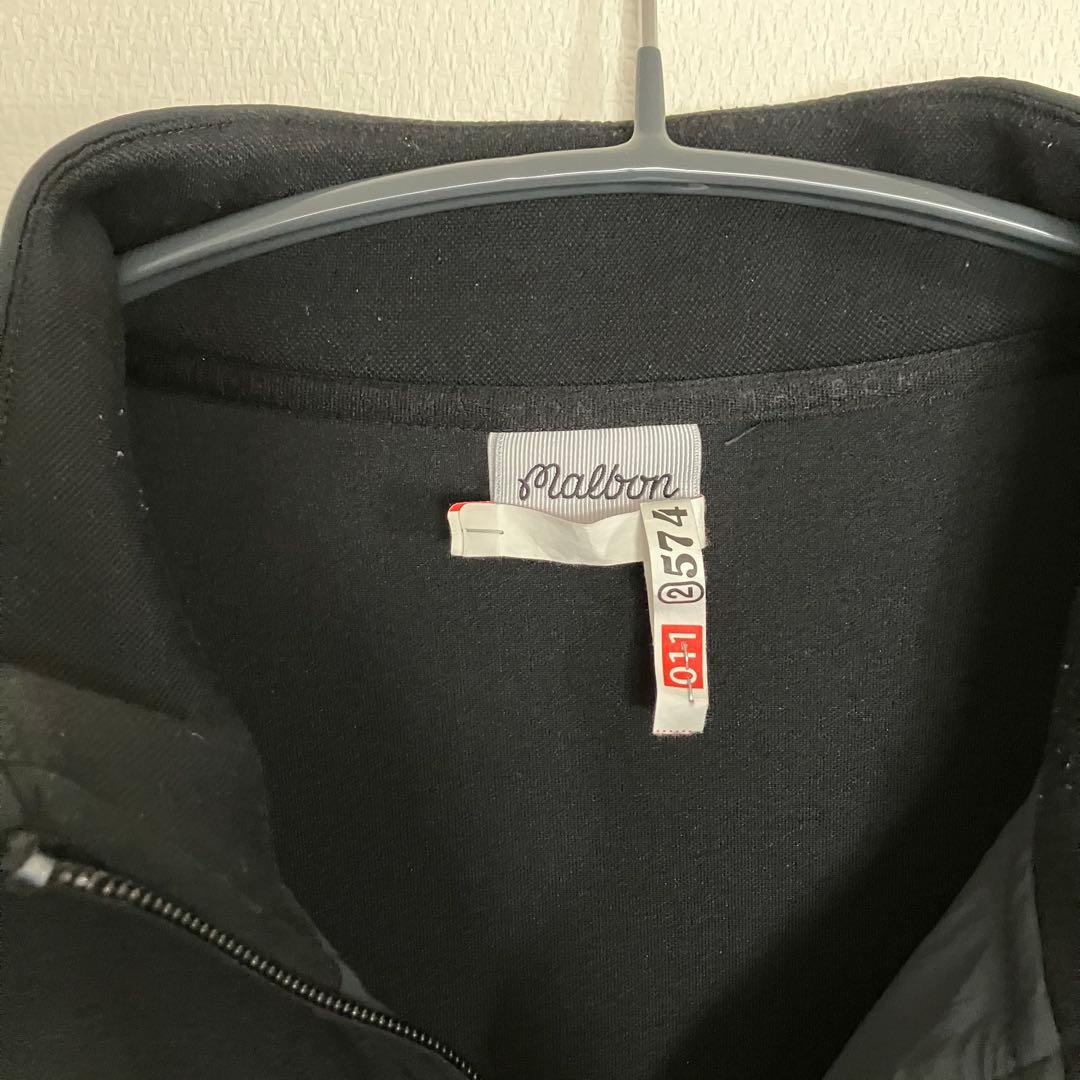 【レア】マルボンゴルフ malbongolf ジップアップブルゾン 黒 XL