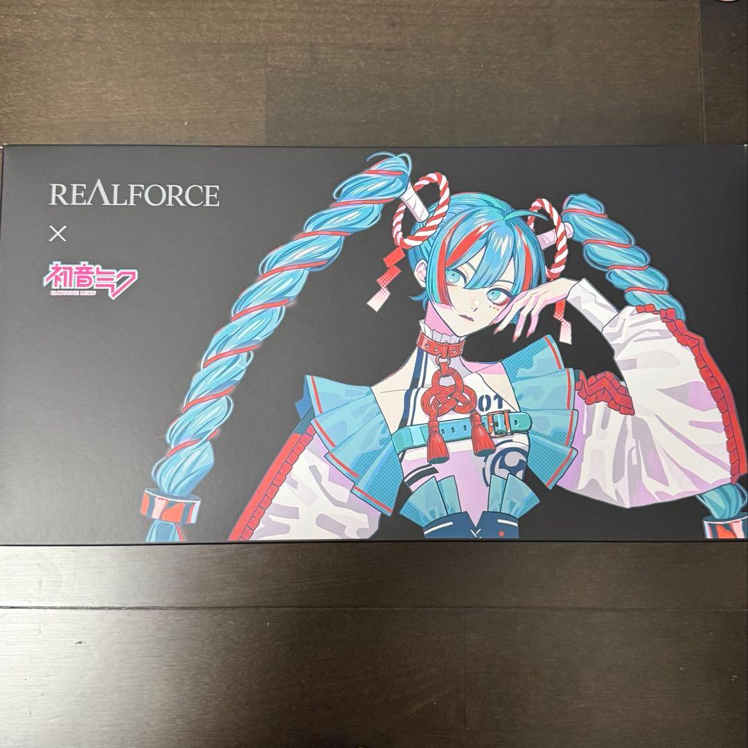 REALFORCE × 初音ミク GX1 X1UCM1 日本語配列