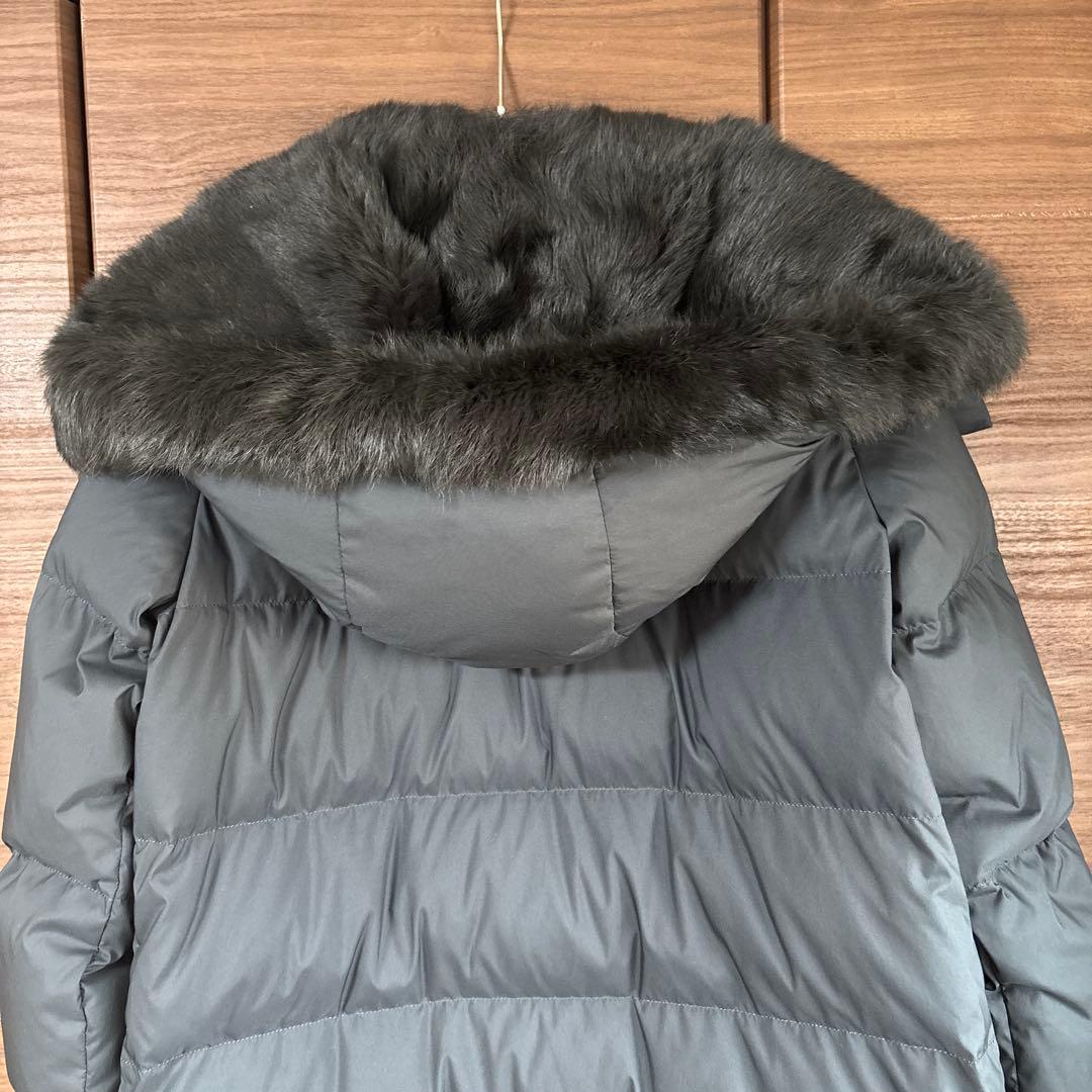 nmh∞⭐︎アーバンリサーチ ラビットフードストレッチロングダウン