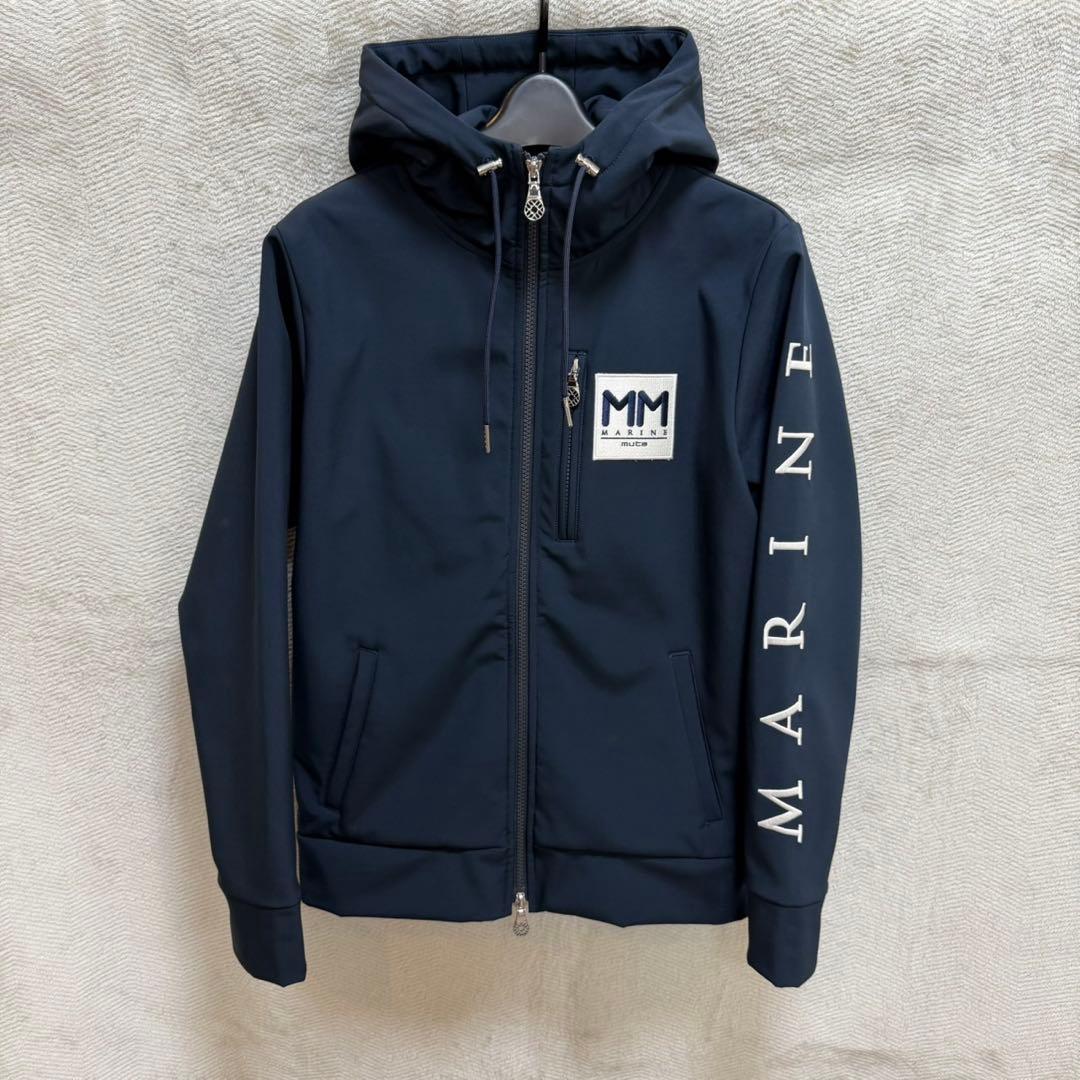 kmuta MARINE 3LAYER ボンディングパーカー ネイビー