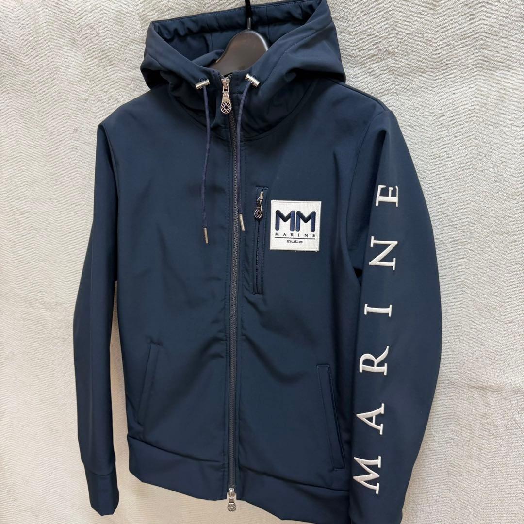 kmuta MARINE 3LAYER ボンディングパーカー ネイビー