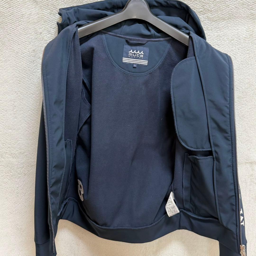 kmuta MARINE 3LAYER ボンディングパーカー ネイビー