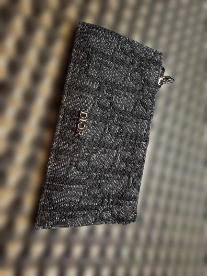 クリスチャンディオール オブリークジャカード ジッパー カード/ケース